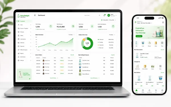 Milk Delivery App — MilkDelivery